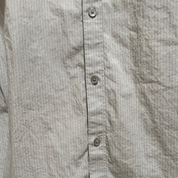 Men’s Calvin Klein Medium Button Down Casual Long Sleeves in Light Grey - Picture 5 of 12